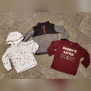 Lot of 3 Long Sleeves - 2T